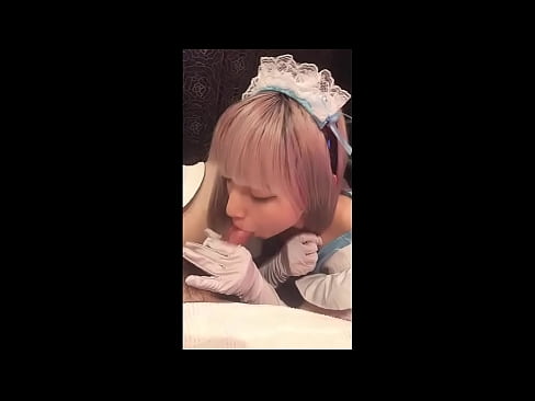 ❤️ Japanesch Idol [mayuka], Franséisch Déngschtmeedchen Kostüm, Deel 1, blowjob a réckelen mat Lotion ❤️ Pornovideo bei eis