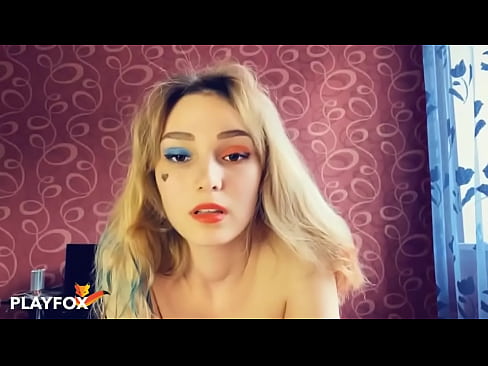 ❤️ Magic virtuell Realitéit Brëller huet mech Sex mat Harley Quinn ❤️ Pornovideo bei eis